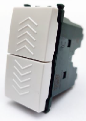 Doppio Pulsante 622B/Vmr-Pln Bianco