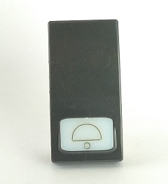 Cover Pulsante Campanello 672N/Vmr N