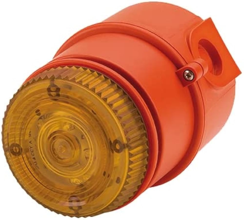 Combinazione di luce flash a LED e segnalatore acustico 100 dB