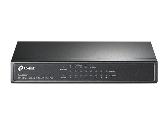 8-Port Gigabit Desktop PoE Switch