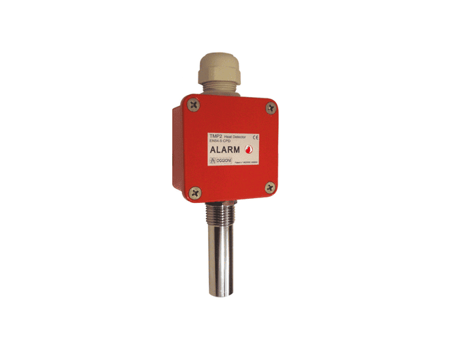 Rivelatore termico 57°C in contenitore IP65.