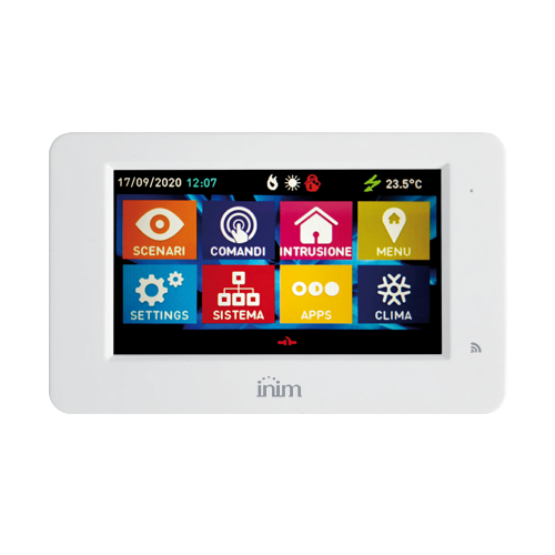 Interfaccia utente Touch Screen 4,3' su I-Bus