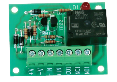 Scheda interfaccia 1 relè 12V 10A QT. MINIMA ORDINABILE 5 PZ