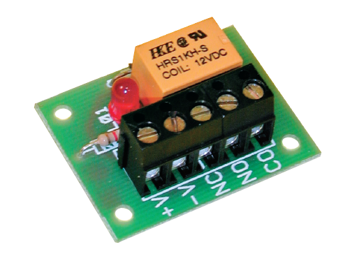 Scheda interfaccia relè 12V 3A con led funzionamento - MIN ORDINE 25 PZ