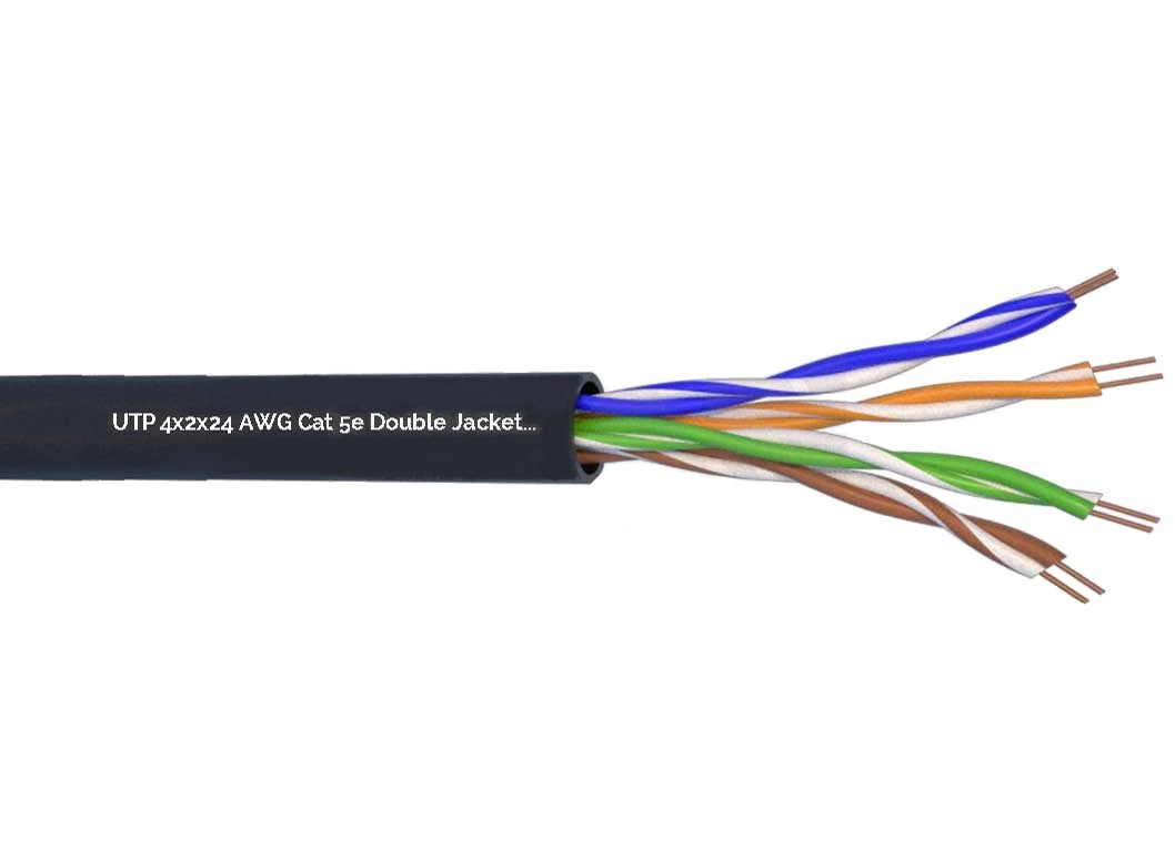 CAVO DATI ESTERNO UTP CAT5e 4X2X24 AWG JELLY