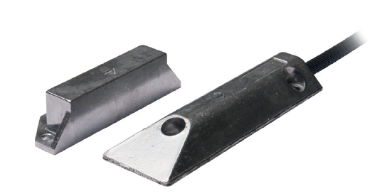 Contatto magnetico per porte basculanti in alluminio pressofuso