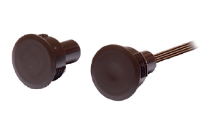 Contatto da incasso porte in ferro corpo plastico marrone MIN ORD 5 PZ