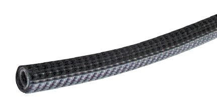 Guaina spiralata in acciaio ricoperto gomma nera MIN ORD. 10 PZ