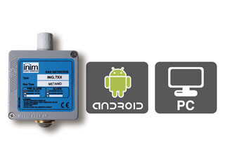 Interfaccia Smartphone (android) per rivelatori di gas.
