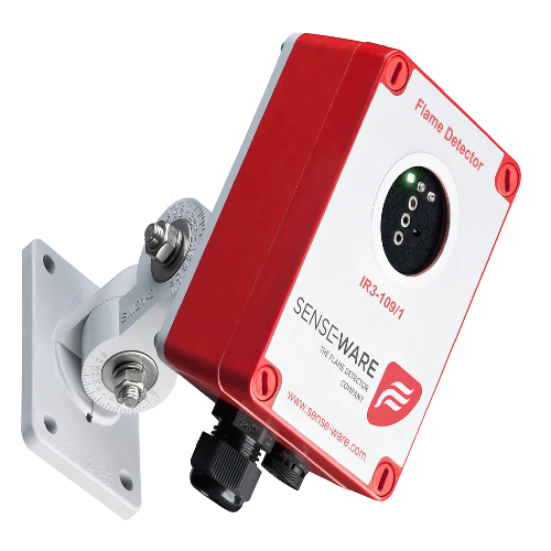 Rivelatore di fiamma con triplo sensore infrarosso, IR³.