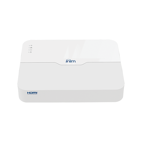 Network Video Recorder 8 canali IP con switch 8 PoE integrato