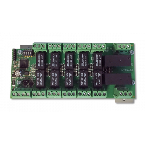 Scheda 12 relè per centrali SmartLoop.