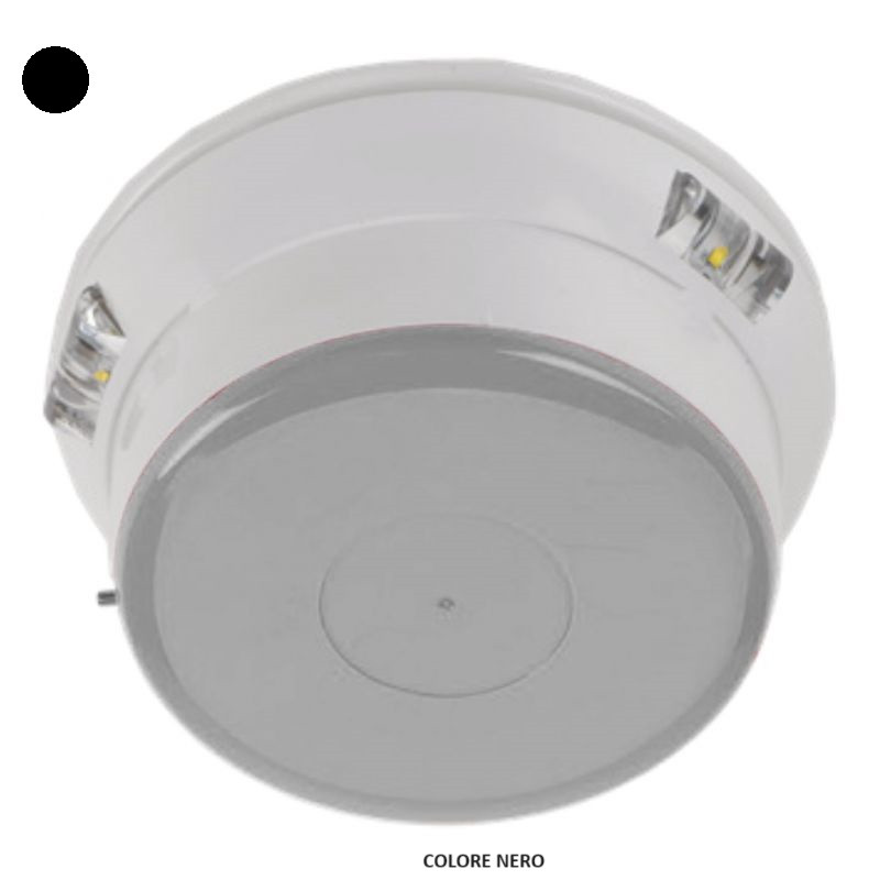 Base sonora colore nero con lampeggiatore (Led Bianco).
