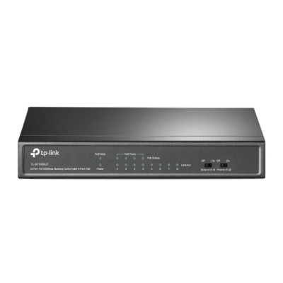 8-Port 10/100 Mbps Desktop Switch with 4-Port PoE