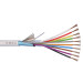 CAVO ALLARME SCHERMATO 10X0,22 PVC BIANCO INTERNO