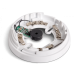 Base con buzzer per rivelatori convenzionali e indirizzati.