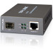 1000Mbps RJ45 to 1000Mbps SFP slot supporting MiniGBIC modules