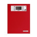 Centrale rivelazione incendio contenitore rosso.