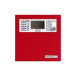 Centrale rivelazione incendio contenitore rosso.