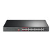 26-Port 10/100Mbps PoE+ Switch, 24 10/100Mbps PoE+ Ports