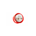 Lampeggiante con corpo rosso e led rosso
