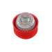 Lampeggiante con corpo rosso e led bianco