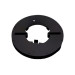 Distanziatore per ingresso per basi EB0010 o EB0020. Nero.