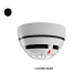 Rilevatore ottico di fumo e e temperatura Wireless colore nero.